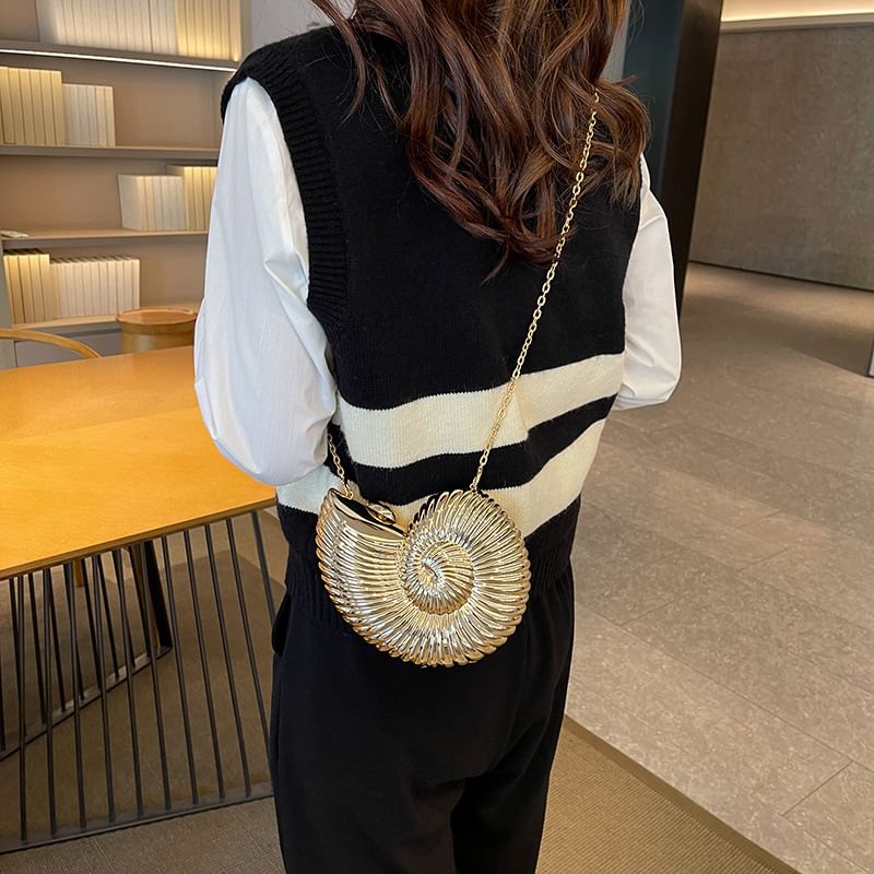 Chain Shell Bag Evening Strap