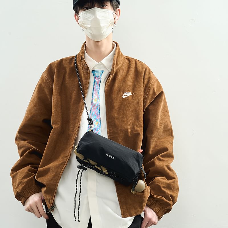 Plain Bag Nylon Crossbody