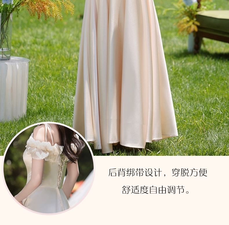(Various Gown Evening Designs) Bridesmaid Plain