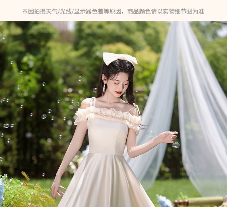 (Various Gown Evening Designs) Bridesmaid Plain