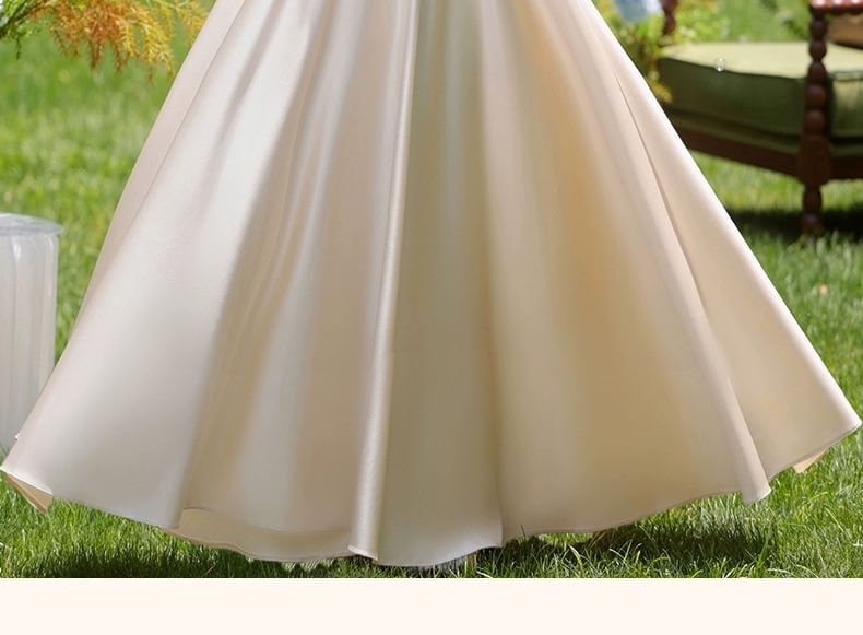 (Various Gown Evening Designs) Bridesmaid Plain