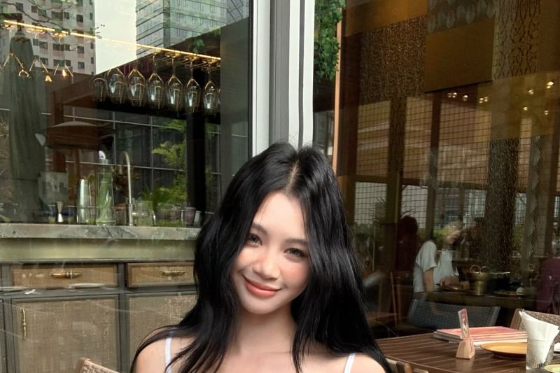 Peplum + Set: Plain Crop Bow V-Neck Cami Accent Top Cardigan