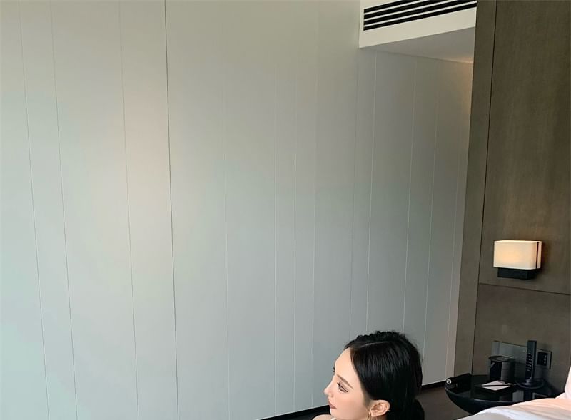 / Jacquard Spaghetti Floral Bolero Maxi Dress A-Line Strap