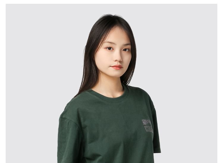 Nylon Crossbody Lettering Bag Print