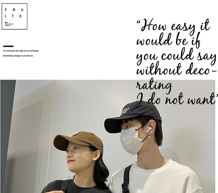 Belt Print Nylon Bag Lettering