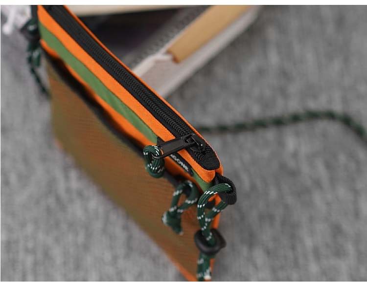 Mesh Two Tone Bag Crossbody Panel