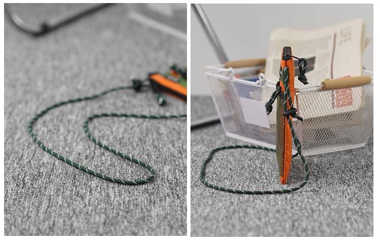 Mesh Two Tone Bag Crossbody Panel