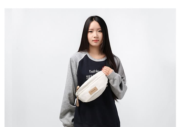 Applique Nylon Belt Bag