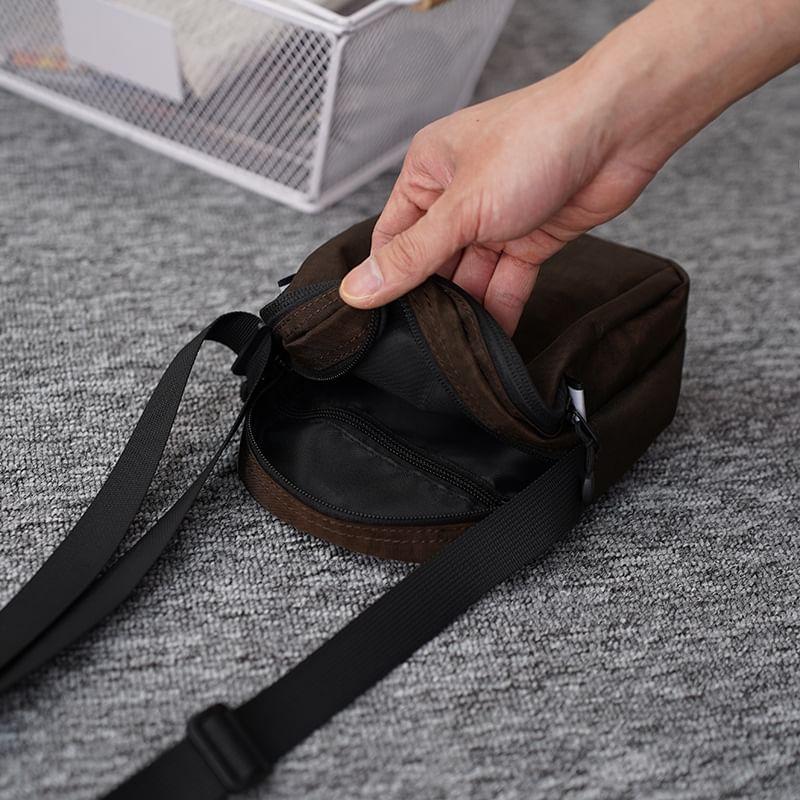 Crossbody Nylon Bag Plain