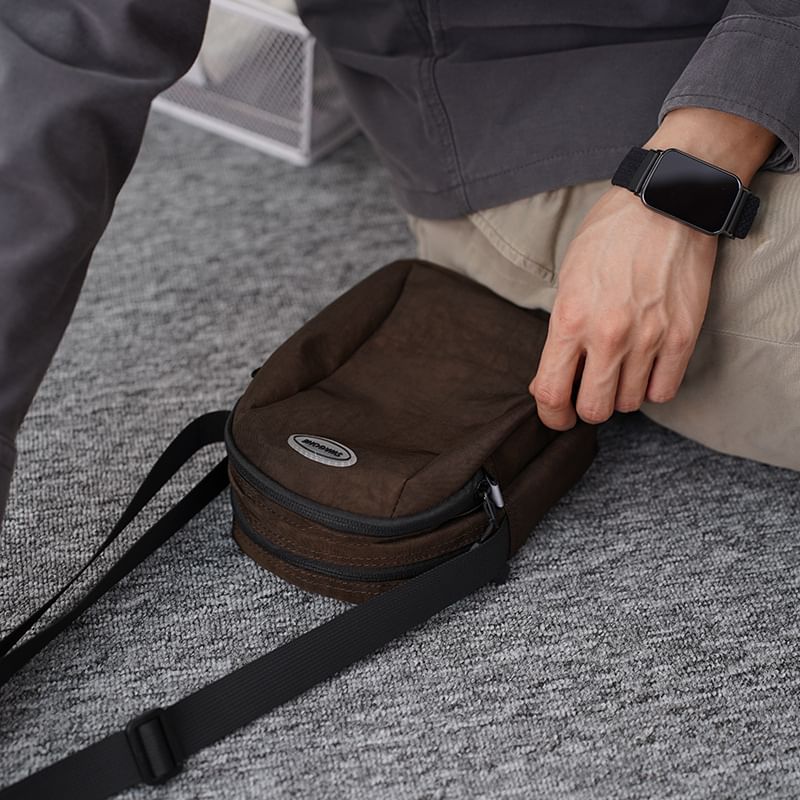 Crossbody Nylon Bag Plain
