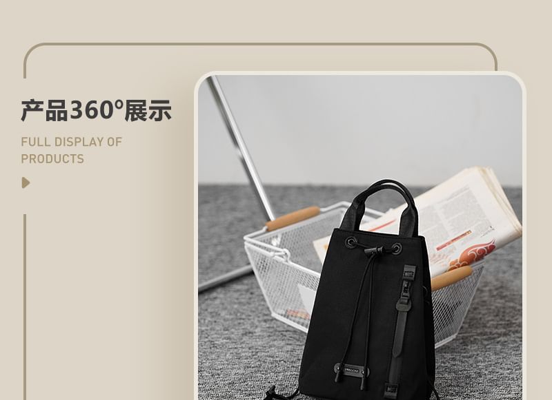 Bag Nylon Bucket Drawstring