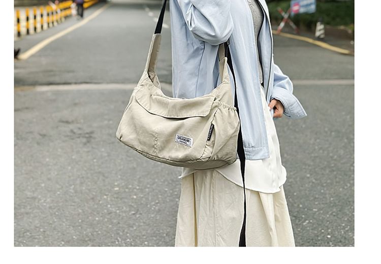 Bag Plain Nylon Crossbody