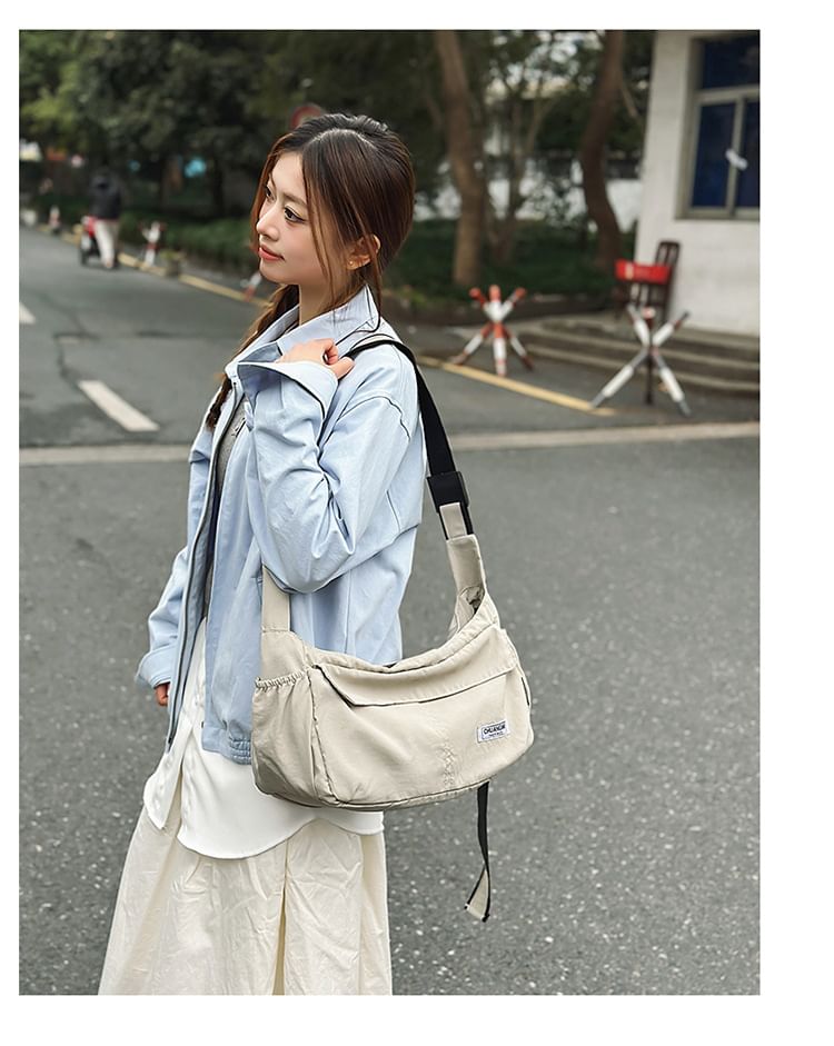 Bag Plain Nylon Crossbody