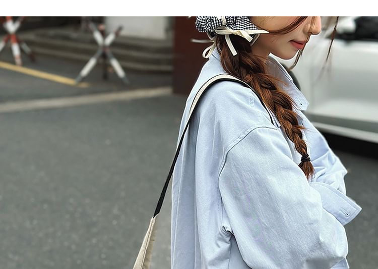 Bag Plain Nylon Crossbody