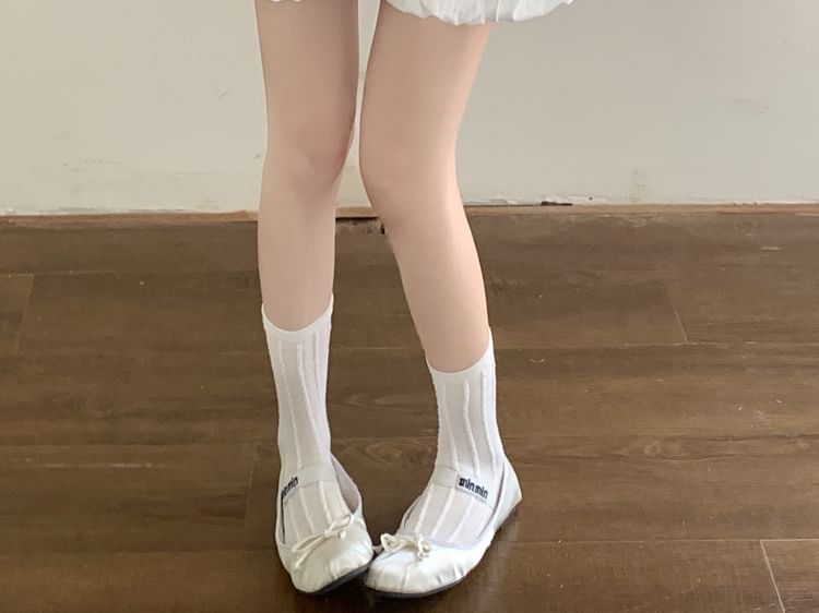 Plain Shorts Waist High Bubble