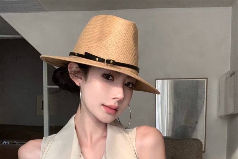 Slit Dress Sleeveless Midi A-Line Collared Button-Up