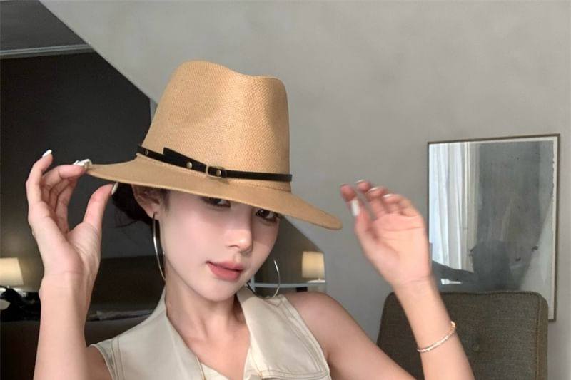 Slit Dress Sleeveless Midi A-Line Collared Button-Up