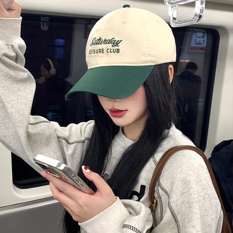 (Various Baseball Cap Embroidered Lettering Designs)