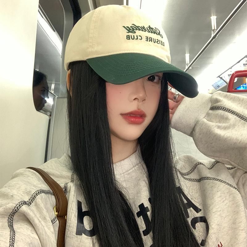 (Various Baseball Cap Embroidered Lettering Designs)