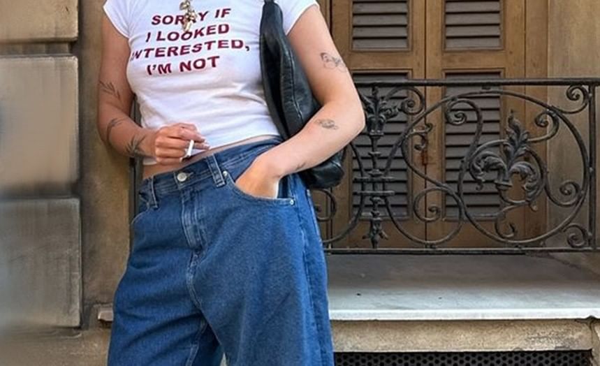 Low Washed Straight-Leg Shorts Denim Waist Pocket