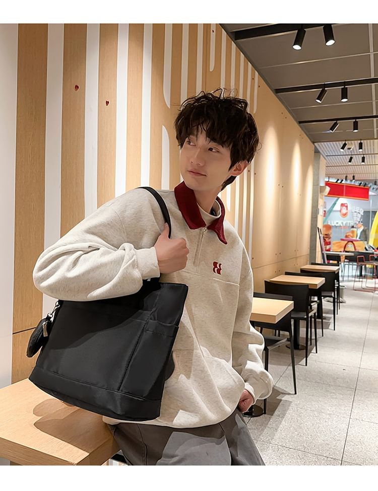 Tote Set: Plain Purse Coin + Bag