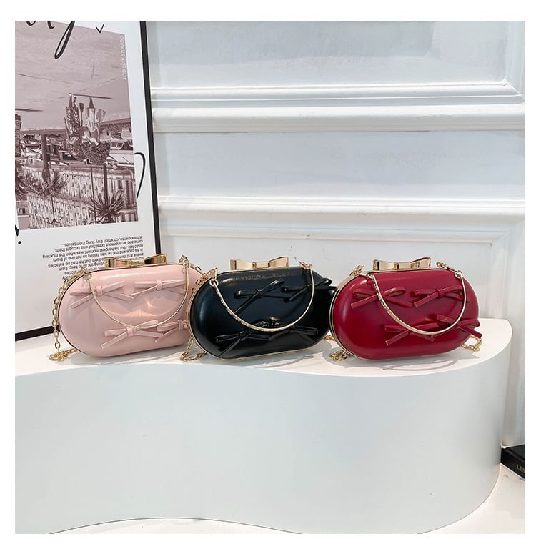 Bag Strap Bow Crossbody Chain