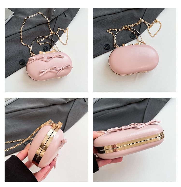 Bag Strap Bow Crossbody Chain