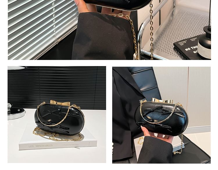 Bag Strap Bow Crossbody Chain