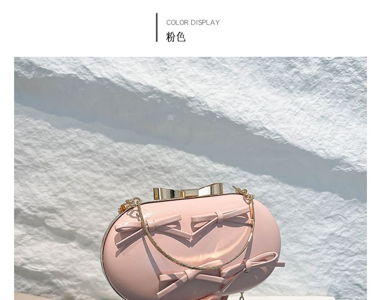 Bag Strap Bow Crossbody Chain