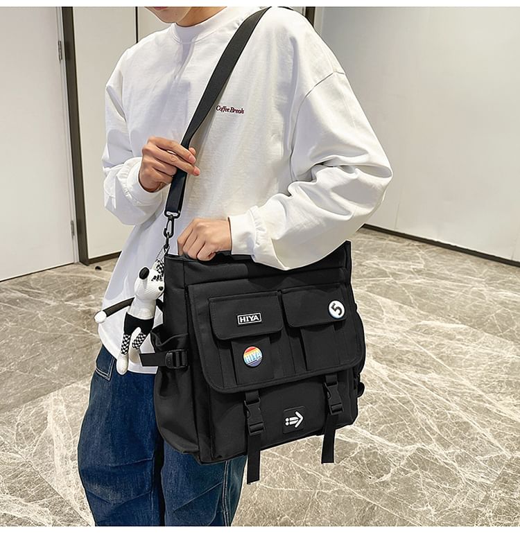 Bag Applique Set: Badge + Multi-Pocket Tote