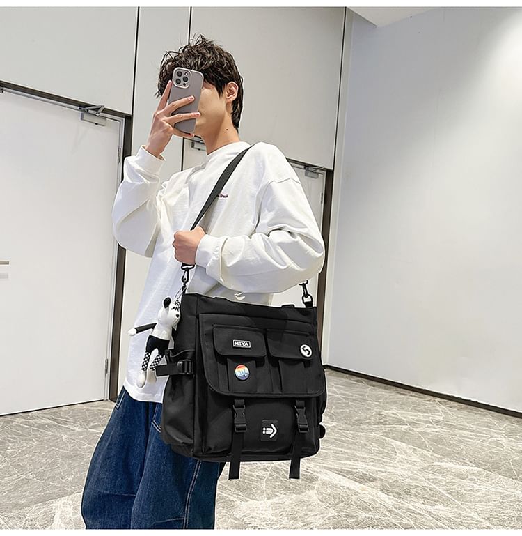 Bag Applique Set: Badge + Multi-Pocket Tote