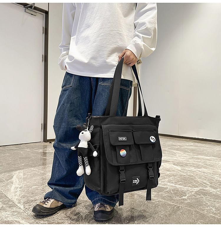 Bag Applique Set: Badge + Multi-Pocket Tote