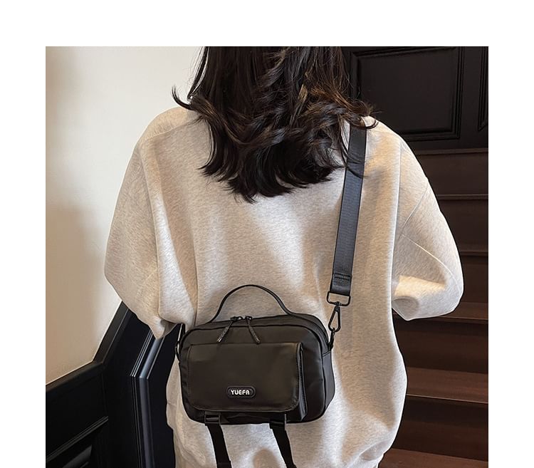 Bag Lettering Crossbody Multi-Pocket