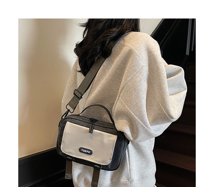 Bag Lettering Crossbody Multi-Pocket