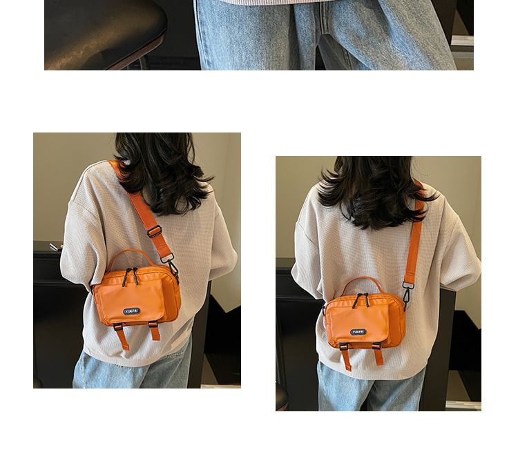 Bag Lettering Crossbody Multi-Pocket