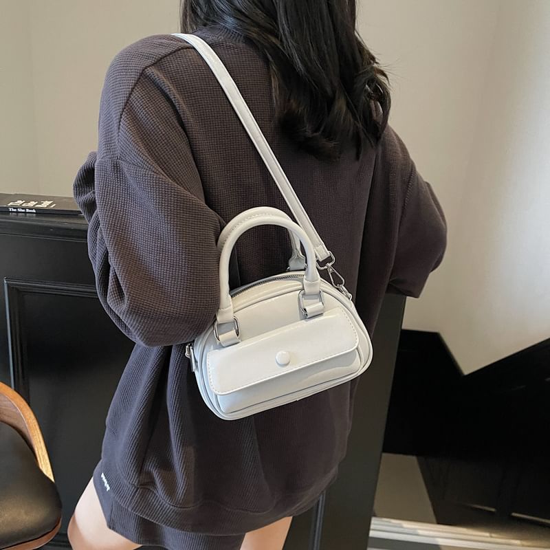 Bag Multi-Pocket Faux Crossbody Leather