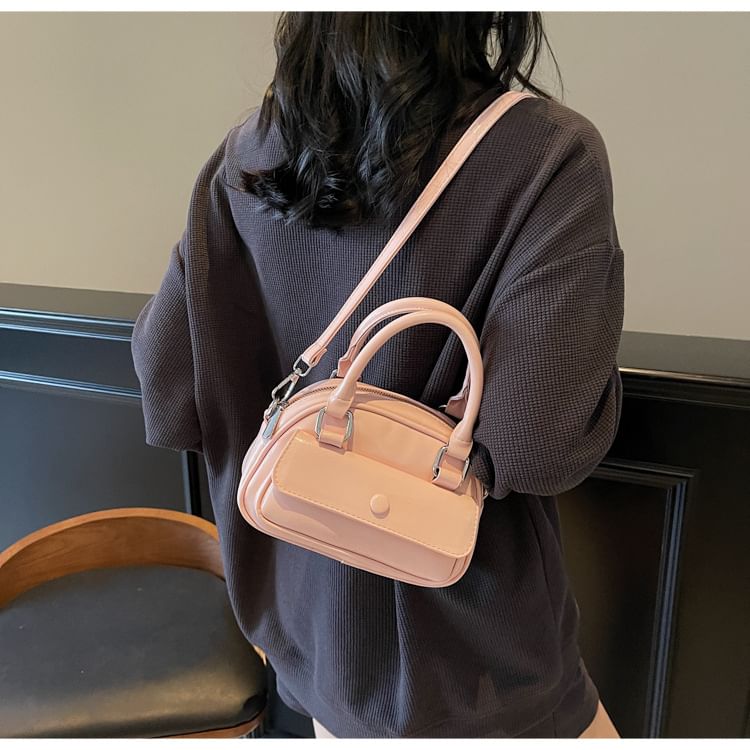 Bag Multi-Pocket Faux Crossbody Leather