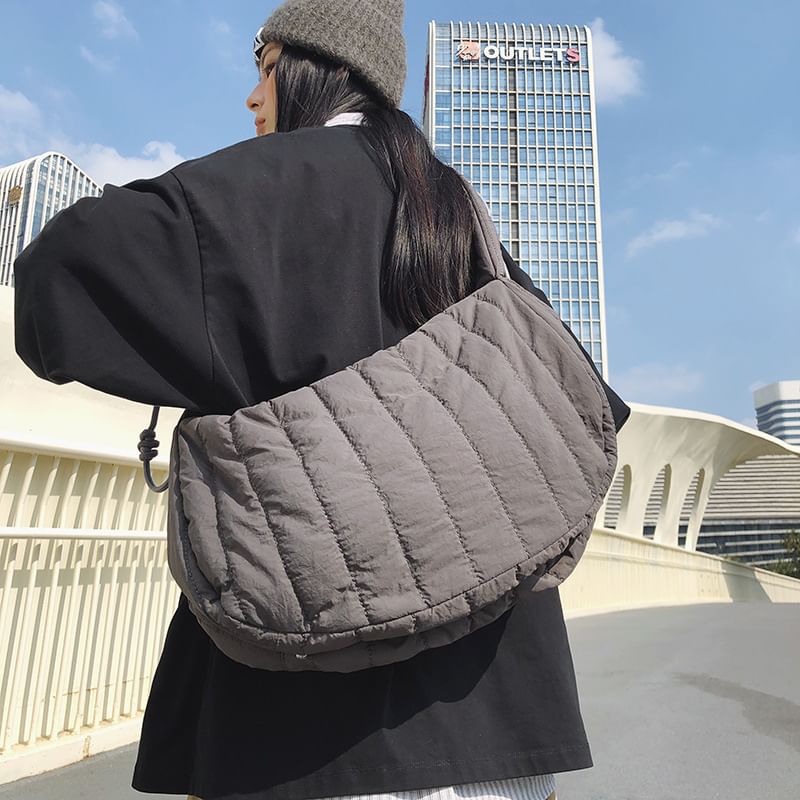 Crossbody Quilted Plain Bag