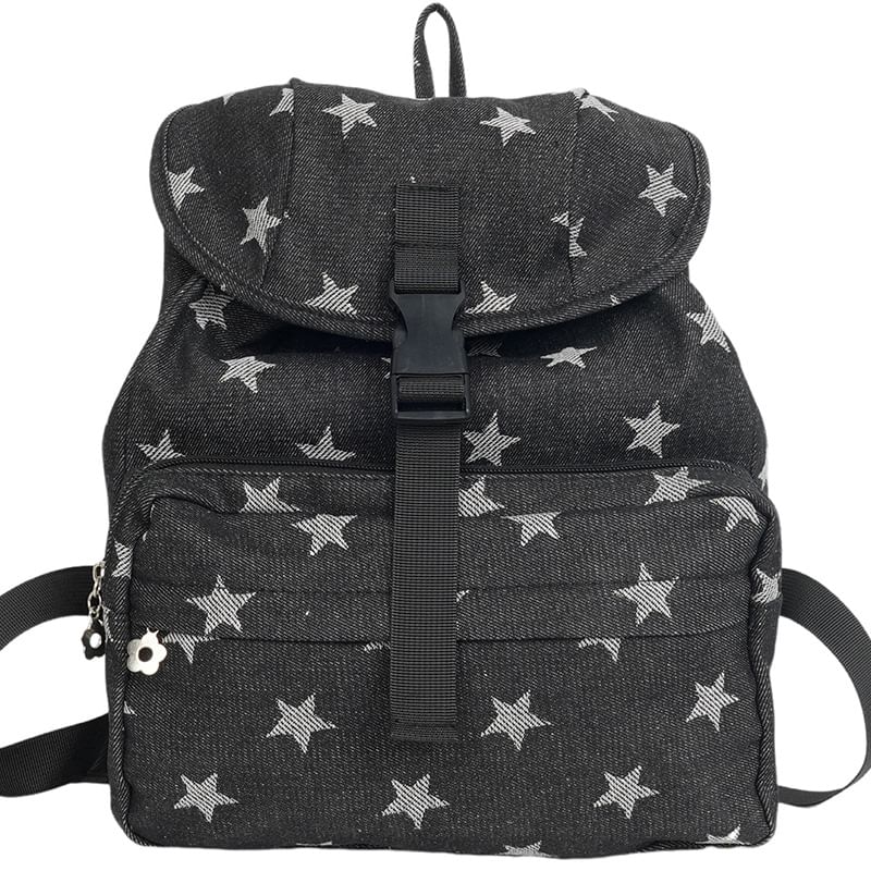 Backpack Flap Print Star