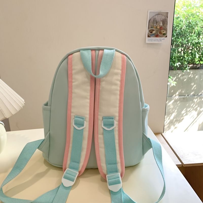 Backpack Block Canvas Color
