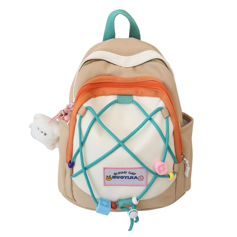 Backpack Block Canvas Color
