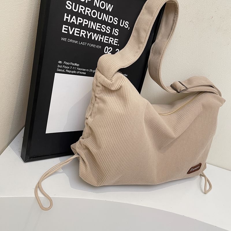 Corduroy Bag Shoulder Striped