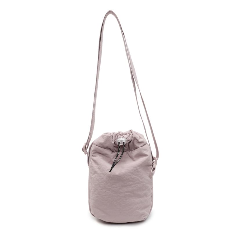 Bag Drawstring Crossbody Plain
