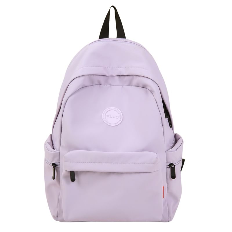 Backpack Zip Plain