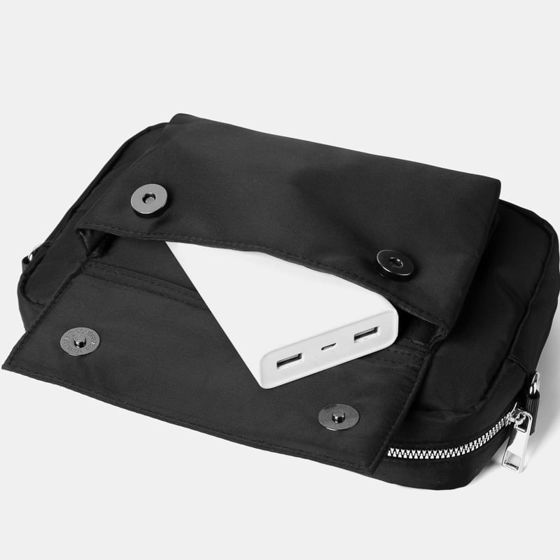 Bag Crossbody Zip Plain