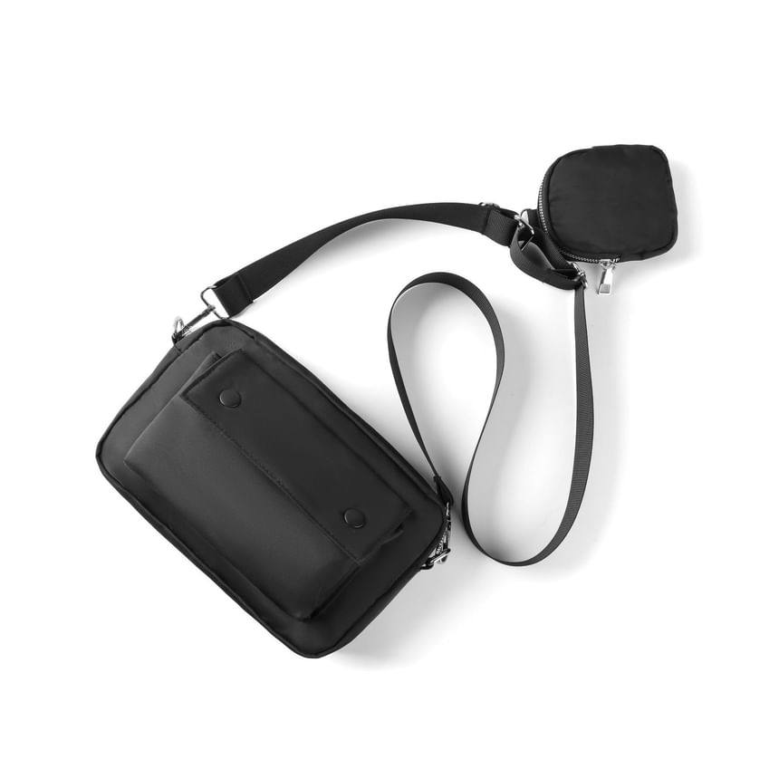 Bag Crossbody Zip Plain