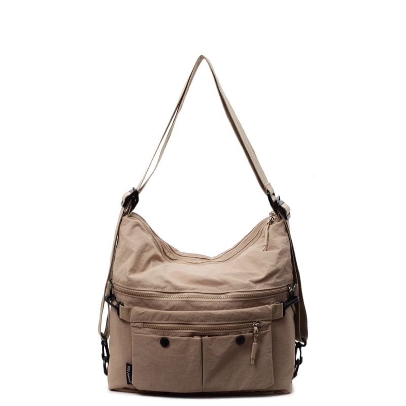 Crossbody Plain Zip Bag