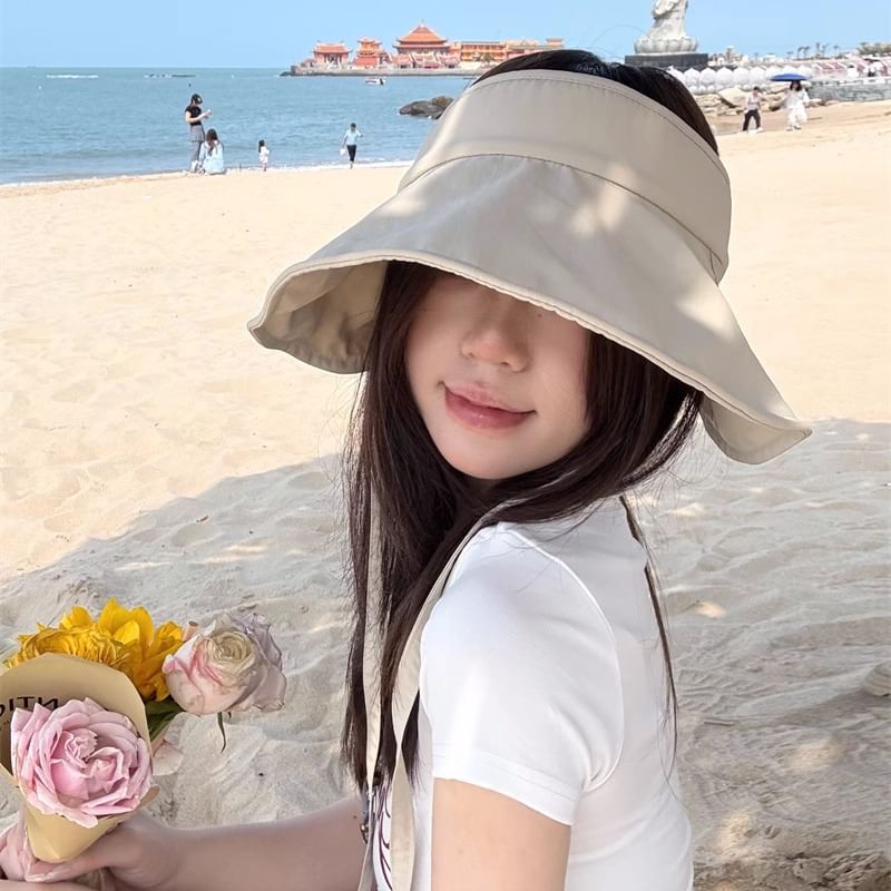 Sun Hat Top Open