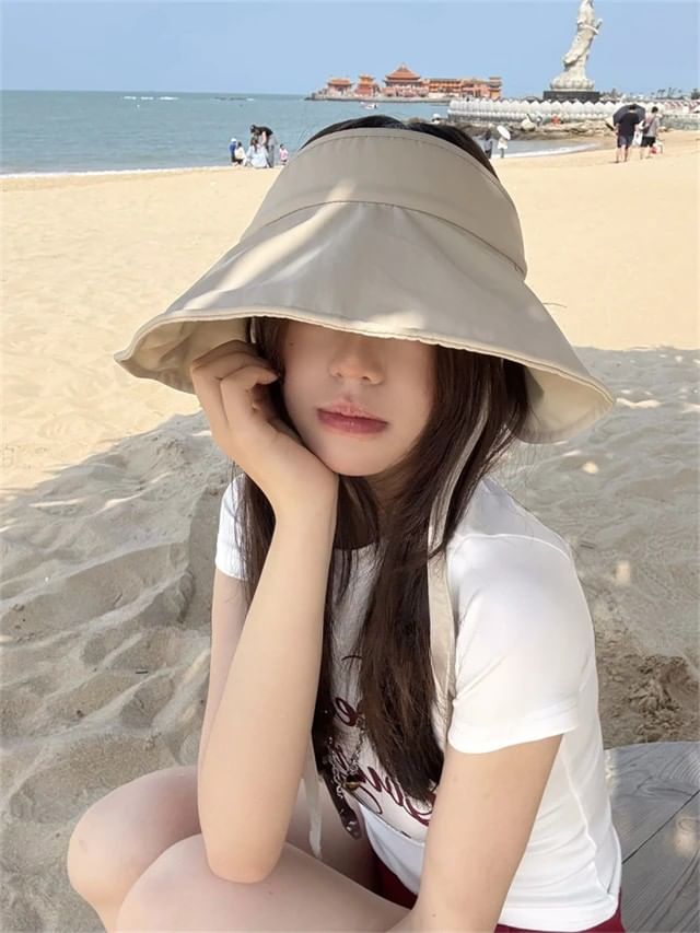 Sun Hat Top Open
