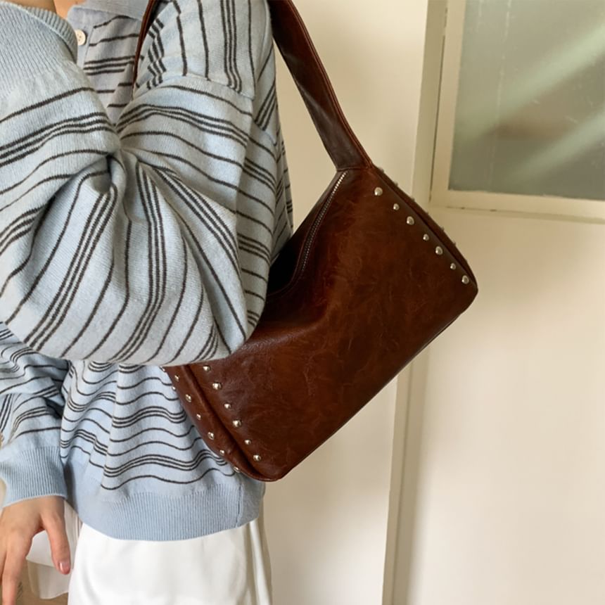Studded Shoulder Bag